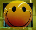 advertising balloons - Smiley Face helium balloon