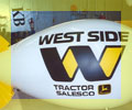 advertising blimps - 11ft. helium blimp with Tractor logo